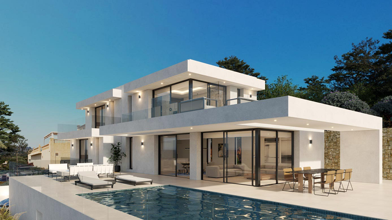 New build project in Calpe