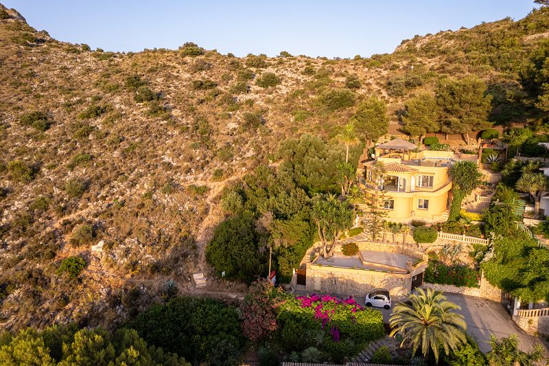 Villa mit wunderschönem Meerblick zum Verkauf in Moraira - Max Villas