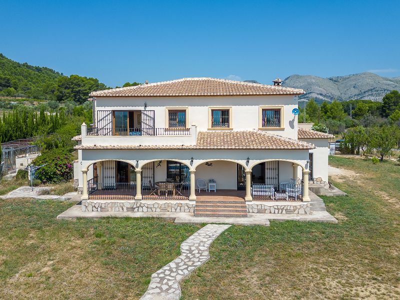 Spacious villa in Murla - Jalon valley