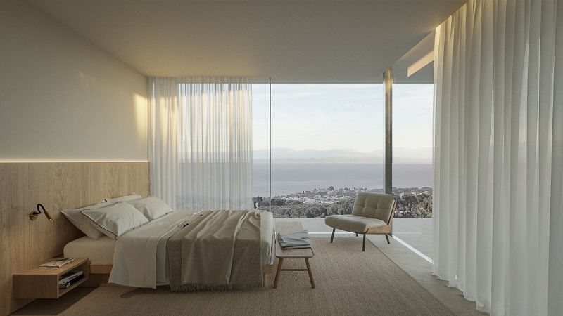 Moderna villa de nueva construcción con vistas panorámicas al mar en Benissa Costa - Max Villas