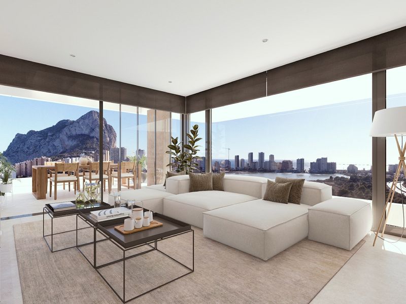 Apartamentos de lujo en Calpe con vistas espectaculares - Max Villas